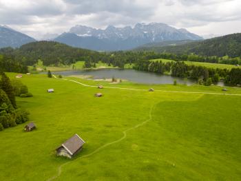 The Geroldsee (Lake), near Garmisch Partenkirchen, Germany