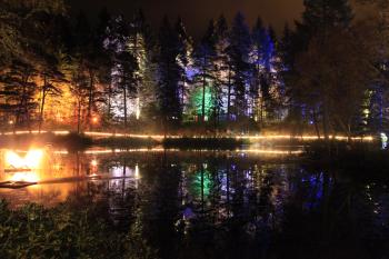 Enchanted Forest, Pitlochry 14-10-09