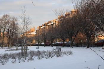 Edinburgh Winter in Polwarth, Craighouse and Craiglockhart 22-12-09