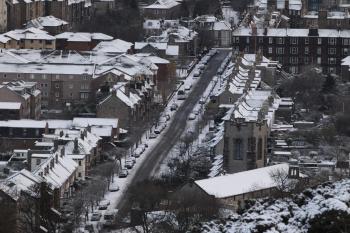 Edinburgh Sunrise Snow