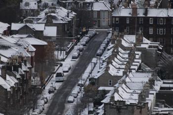 Edinburgh Sunrise Snow