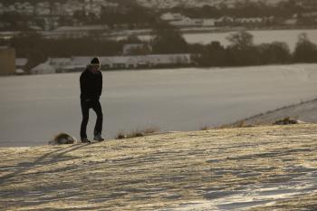 Edinburgh Sunrise Snow