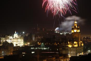 Edinburgh Tattoo Fireworks 15-08-10