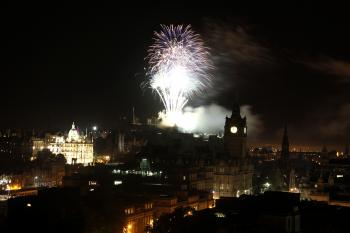 Edinburgh Tattoo Fireworks 15-08-10
