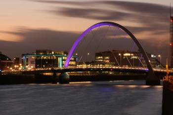 Glasgow Clyde at Night 08-11-07