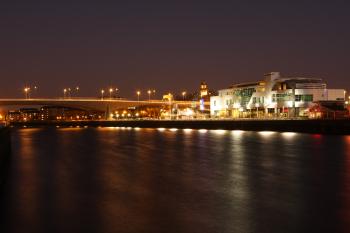 Glasgow Clyde at Night 08-11-07