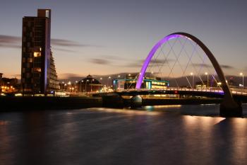 Glasgow Clyde at Night 08-11-07