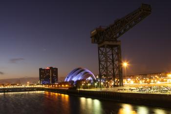 Glasgow Clyde at Night 08-11-07