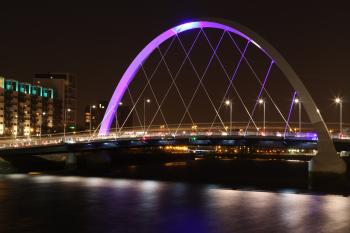 Glasgow Clyde at Night 08-11-07