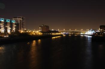 Glasgow Clyde at Night 08-11-07