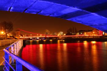 Glasgow Clyde at Night 08-11-07