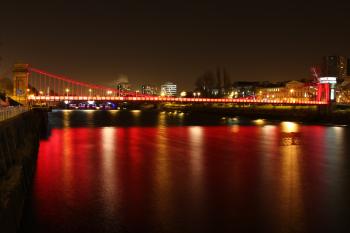 Glasgow Clyde at Night 08-11-07