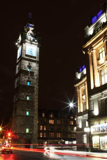 Glasgow Clyde at Night 08-11-07