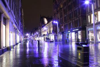 Glasgow Clyde at Night 08-11-07