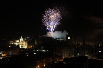 Edinburgh Tattoo Fireworks 15-08-10