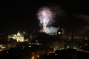 Edinburgh Tattoo Fireworks 15-08-10