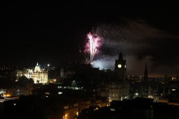 Edinburgh Tattoo Fireworks 15-08-10