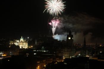 Edinburgh Tattoo Fireworks 15-08-10