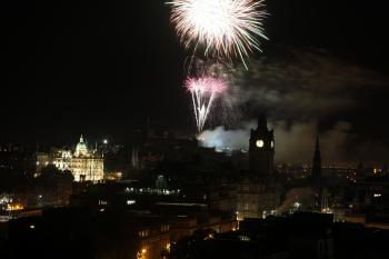 Edinburgh Tattoo Fireworks 15-08-10