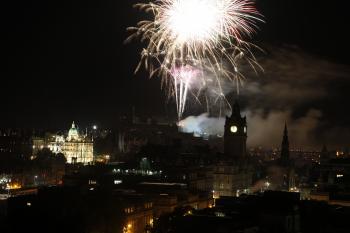 Edinburgh Tattoo Fireworks 15-08-10