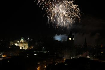 Edinburgh Tattoo Fireworks 15-08-10